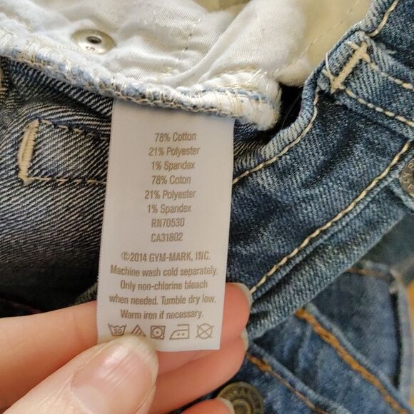 Crazy 8 Jeans 3T Skinny Jeans cotton adjustable waist  denim spring summer - Picture 5 of 6